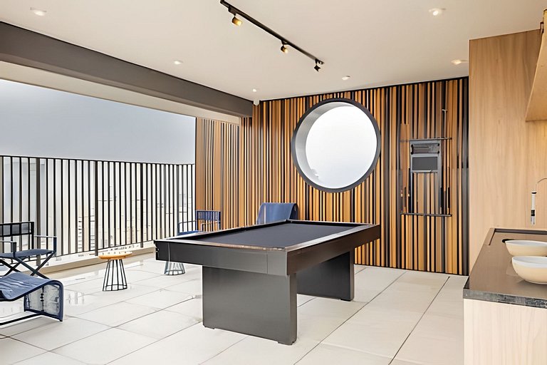 400m Av. Paulista | Piscina e Academia | P/ até 4