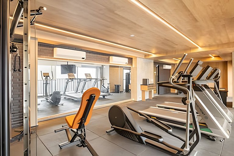 400m Av. Paulista | Piscina e Academia | P/ até 4