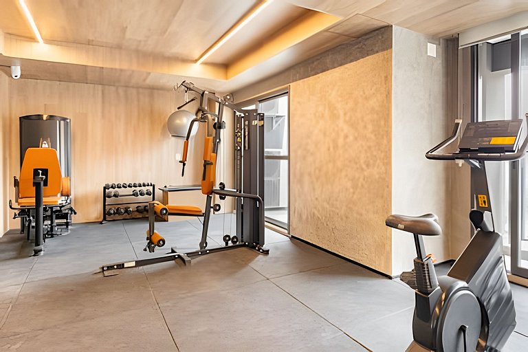 400m Av. Paulista | Piscina e Academia | P/ até 4