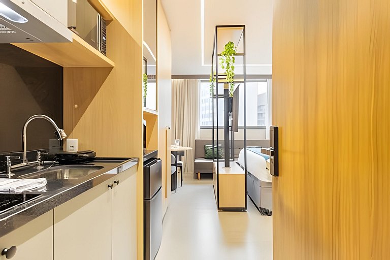 400m Av. Paulista | Piscina e Academia | P/ até 4