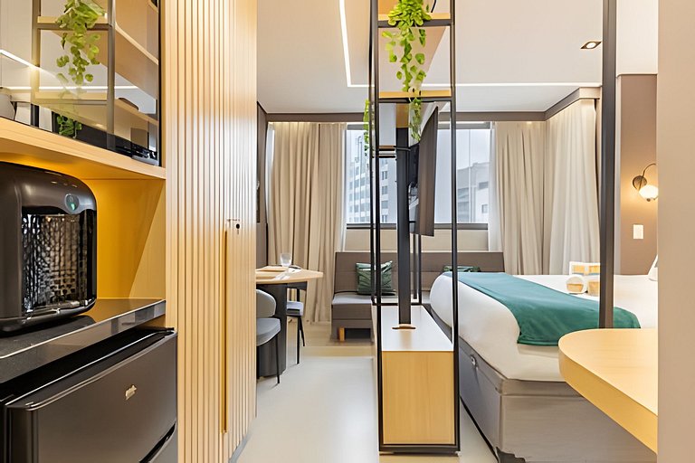 400m Av. Paulista | Piscina e Academia | P/ até 4