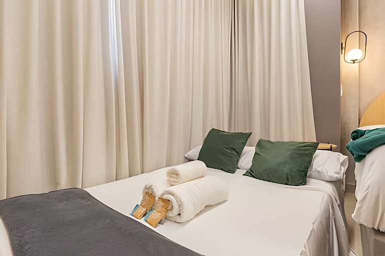 400m Av. Paulista | Piscina e Academia | P/ até 4