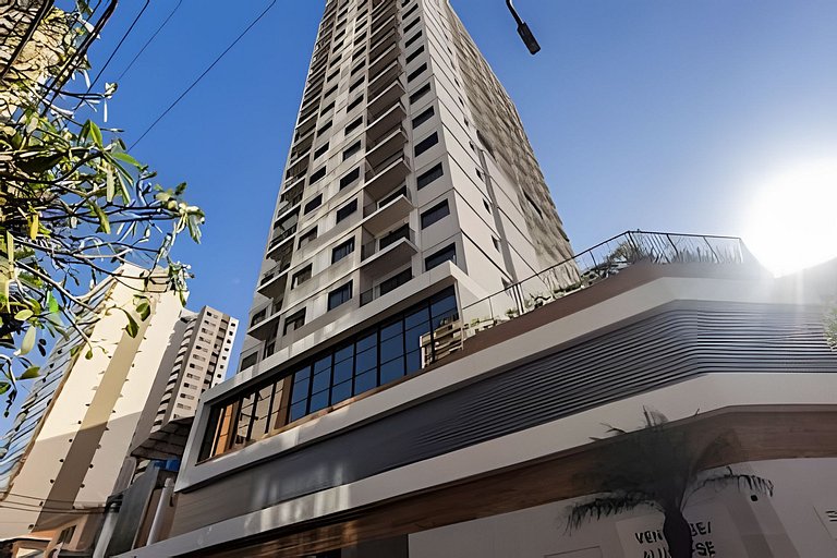 Studio para 4 prox ao Allianz Parque e Bourbon