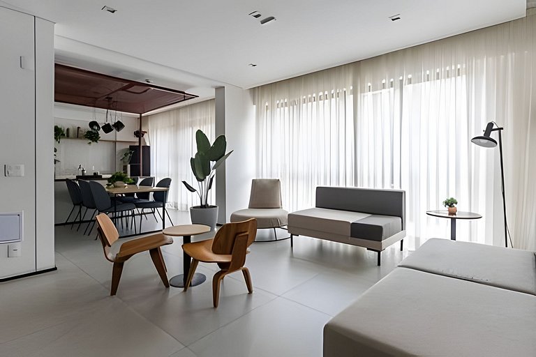 Vila Olímpia P / 4 pessoas - Ao lado do Shopping