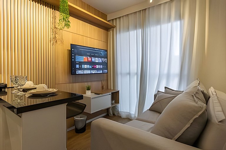 Vila Olímpia P / 4 pessoas - Ao lado do Shopping