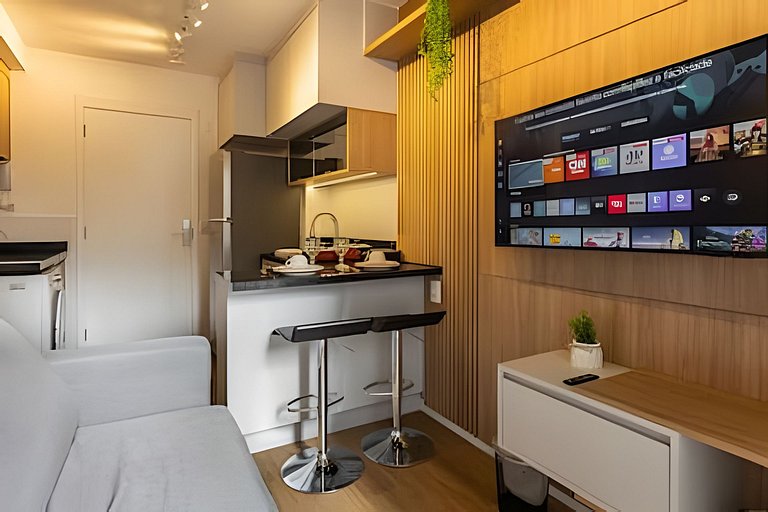 Vila Olímpia P / 4 pessoas - Ao lado do Shopping