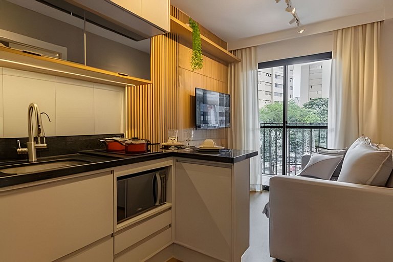 Vila Olímpia P / 4 pessoas - Ao lado do Shopping