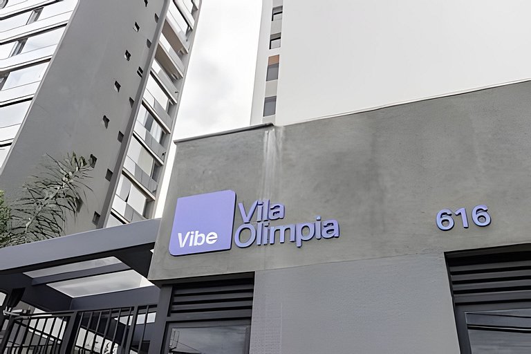 Vila Olímpia P / 4 pessoas - Ao lado do Shopping