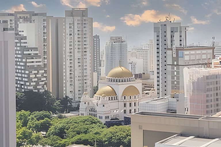 Apto na Paraíso | Hospitais, Metrô e Av. Paulista