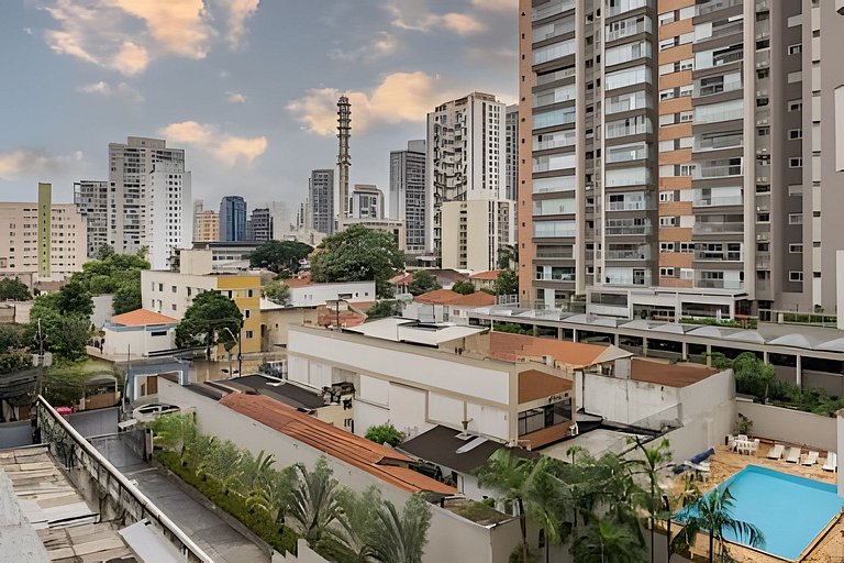Brooklin prático para 3 | Metrô e Congonhas