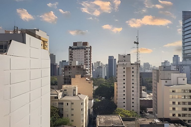 Apto para 4 no coração da Av. Paulista/R. Augusta