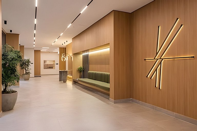 Apto p/ 4 entre Itaim e Ibirapuera