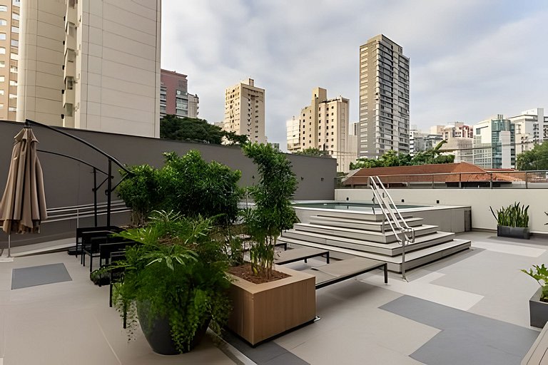 Studio Para até 4 no Itaim