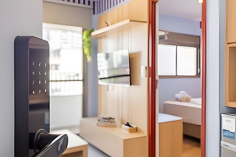 1 dorm a 4min do Allianz Parque | 4 pessoas