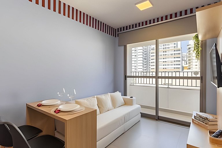 1 dorm a 4min do Allianz Parque | 4 pessoas