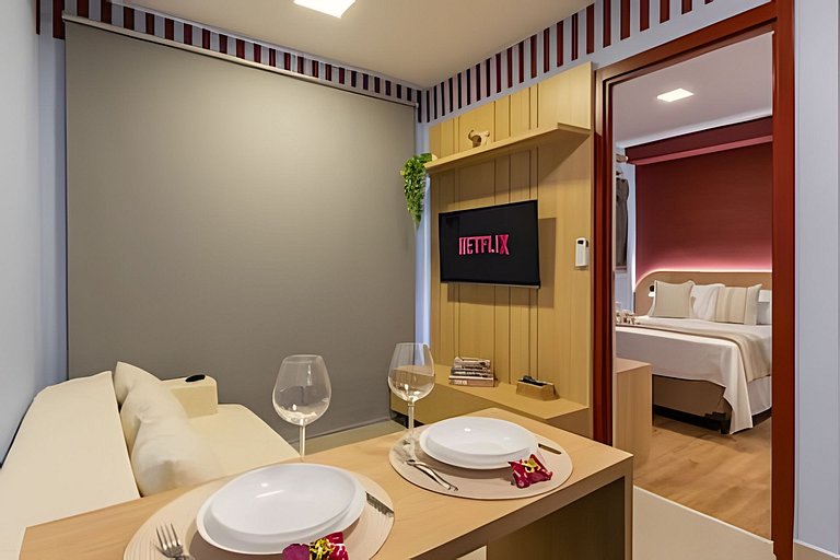 1 dorm a 4min do Allianz Parque | 4 pessoas