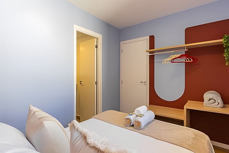 1 dorm a 4min do Allianz Parque | 4 pessoas