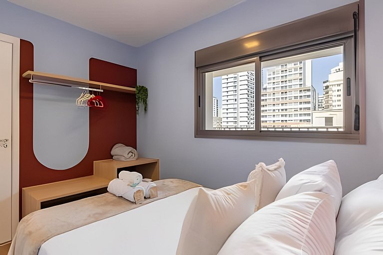 1 dorm a 4min do Allianz Parque | 4 pessoas