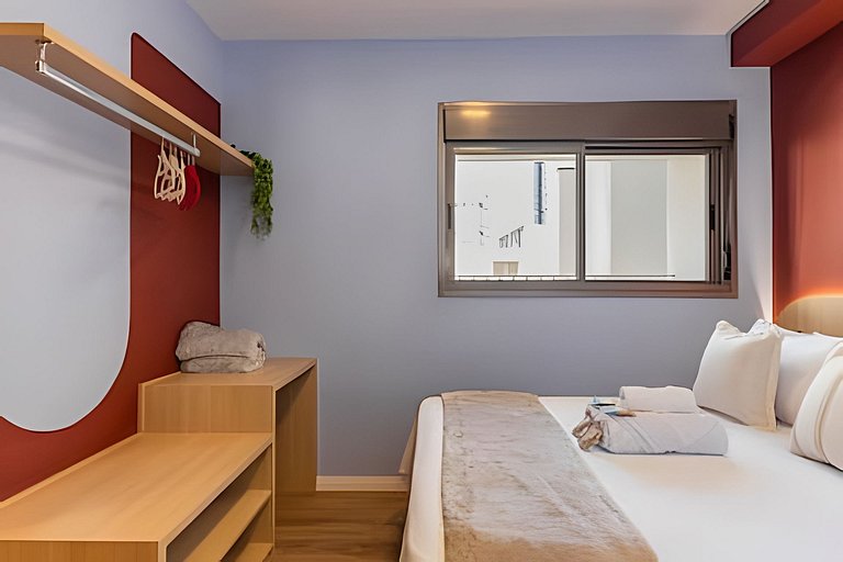 1 dorm a 4min do Allianz Parque | 4 pessoas