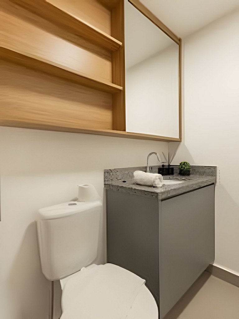 1 dorm a 4min do Allianz Parque | 4 pessoas