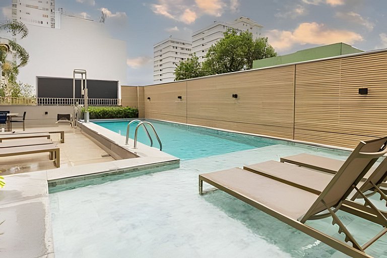 1 dorm a 4min do Allianz Parque | 4 pessoas