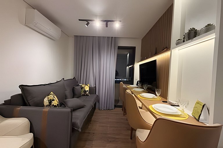 2Dorm a poucos passos da Nubank Parque