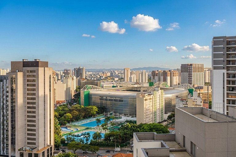 2Dorm a poucos passos da Nubank Parque