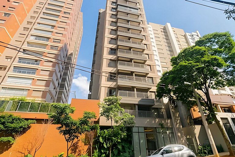 apto com varanda a passos do estádio